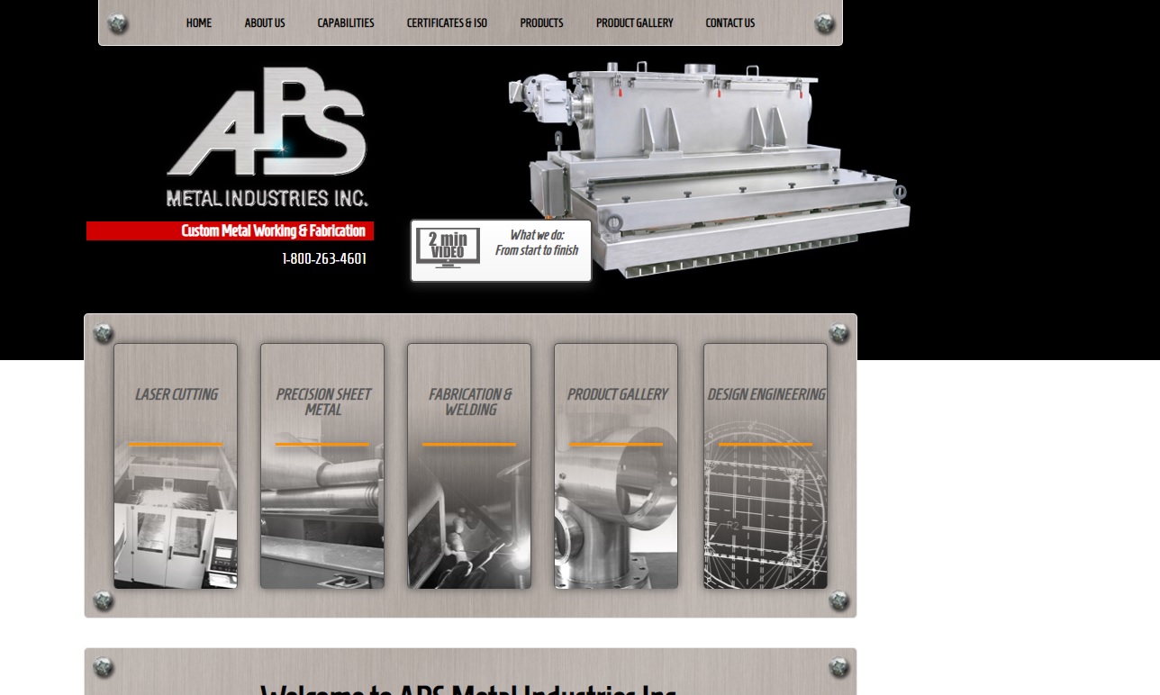 A.P.S. Metal Industries Inc. Metal Fabricators