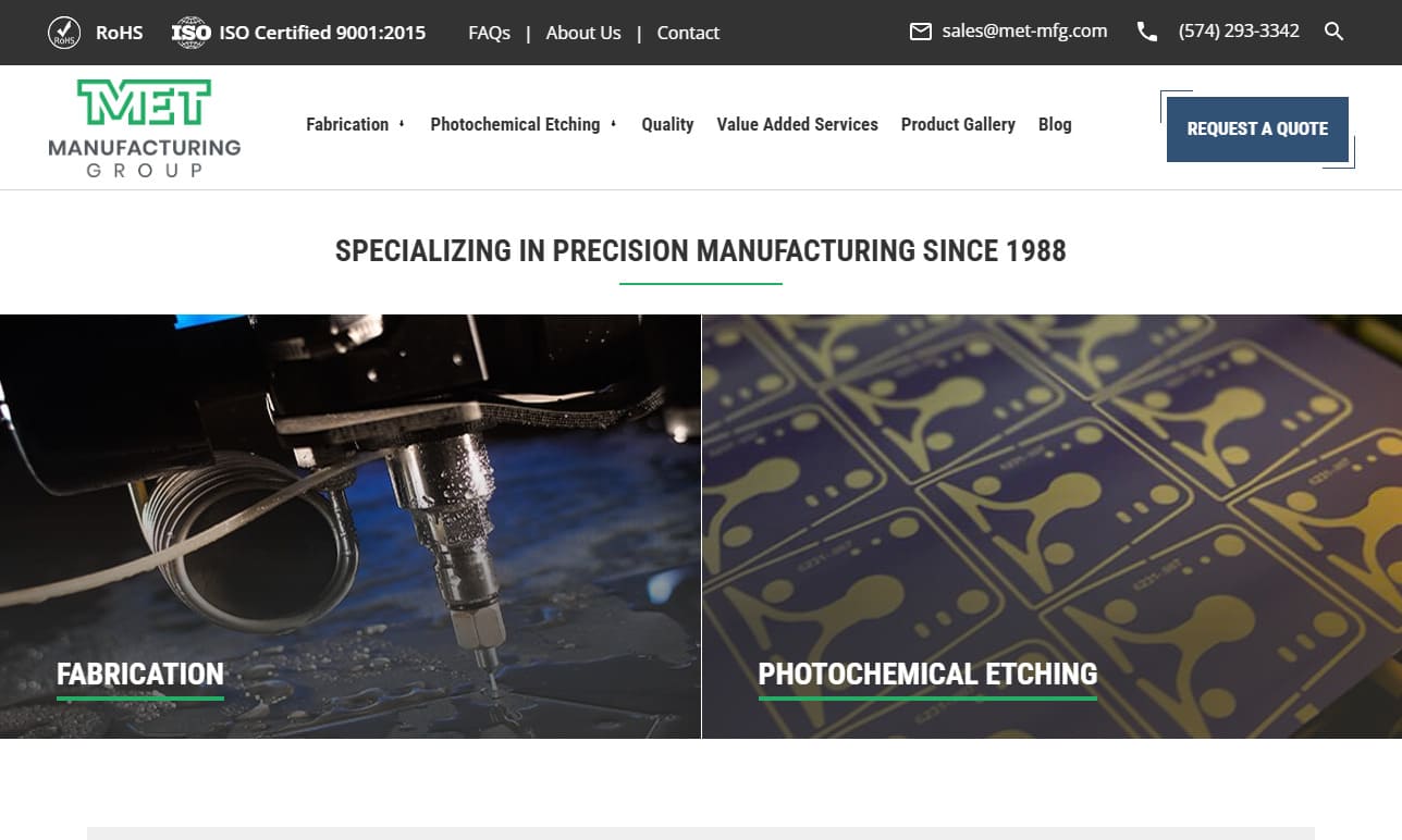 MET Manufacturing Group, LLC MET Manufacturing Group, LLC